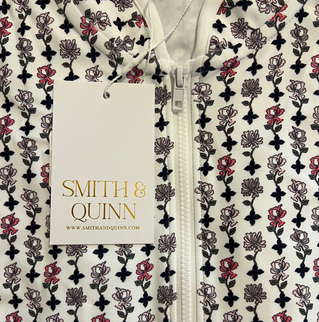 Smith & Quinn Women's L/S Polo Carey 1/4 Zip Falling Petals