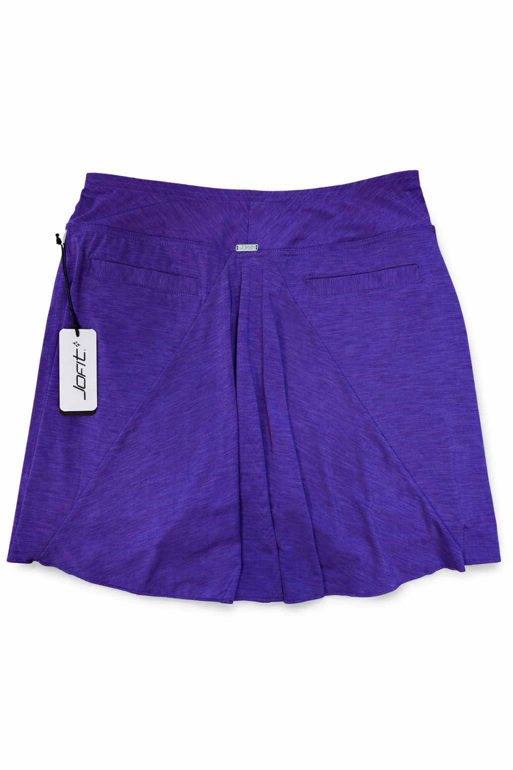 Jofit Melange Zipper Skort (17") - Purple - Small - Skorzie