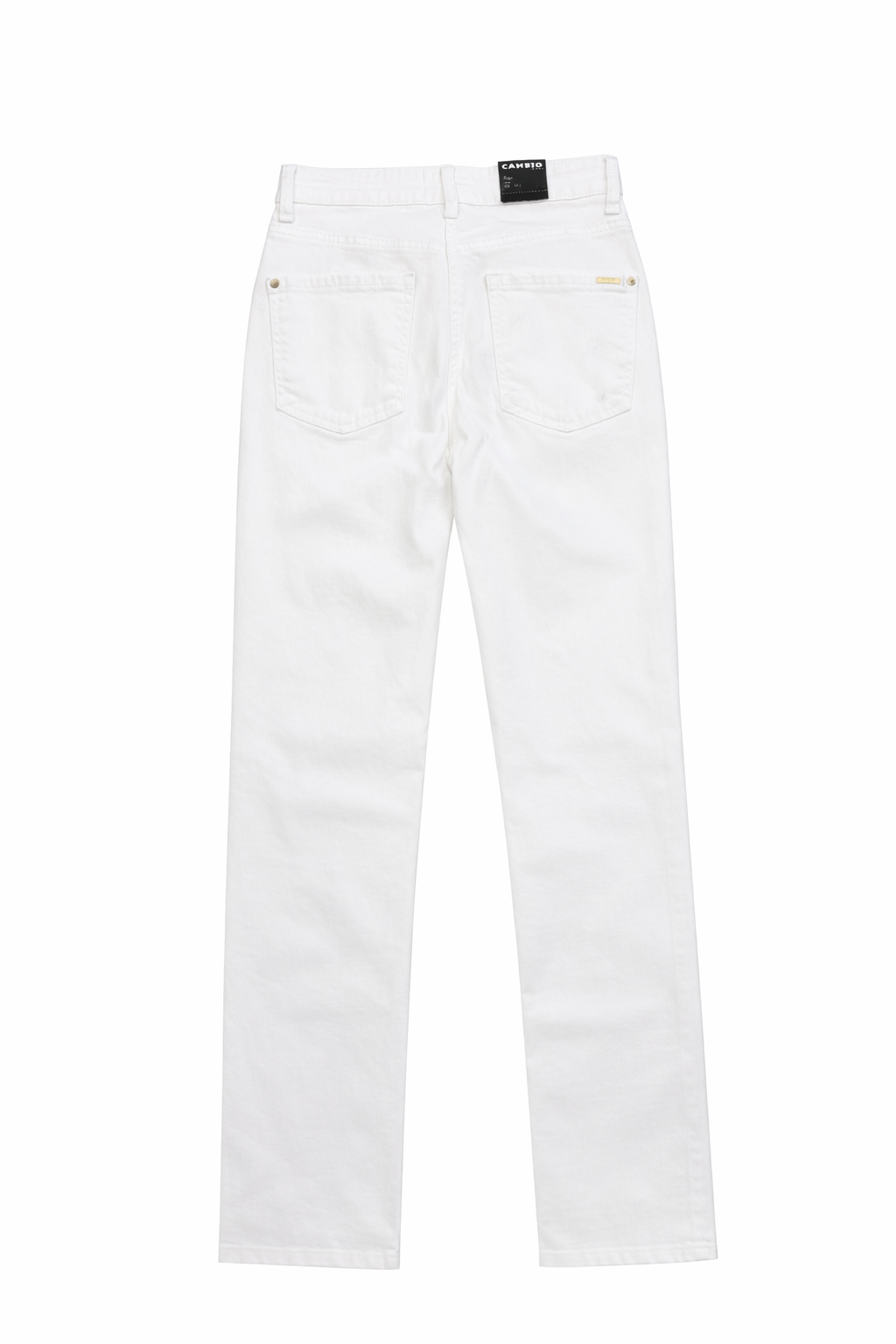 Cambio Women's Piper Long Pant - White