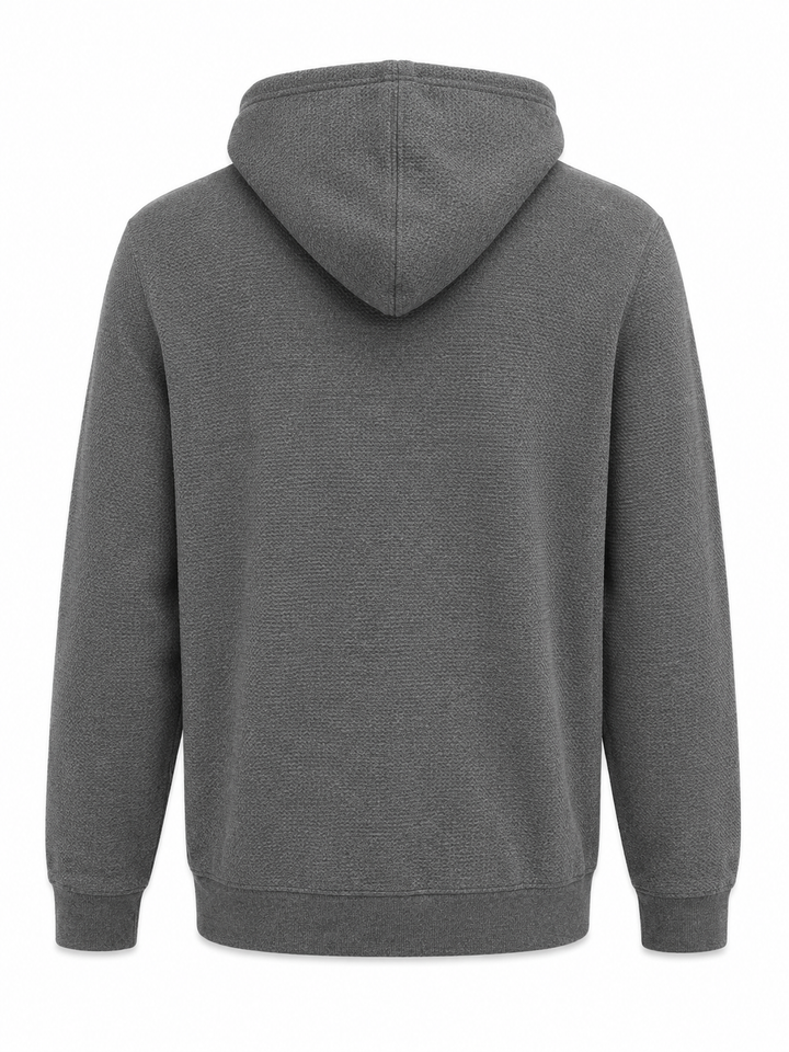 Marine Layer Men's Waffle Hoodie - Charcoal