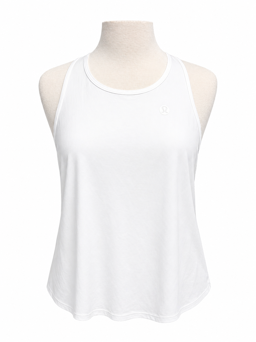 Lululemon Side Pleats Tennis Tank -  White - Skorzie