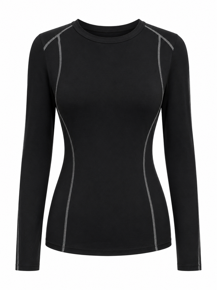 G/FORE Soft Tech Long Sleeve Top - Black - Small