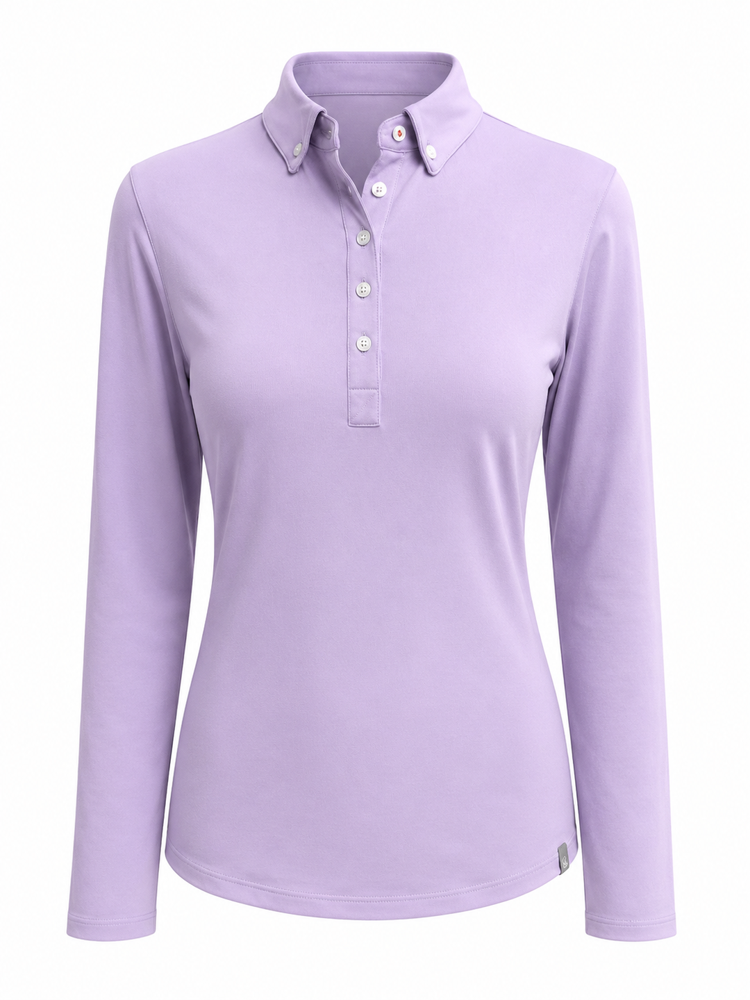 KJUS Women's Scotcraig Long Sleeve Polo - Lavender - Small