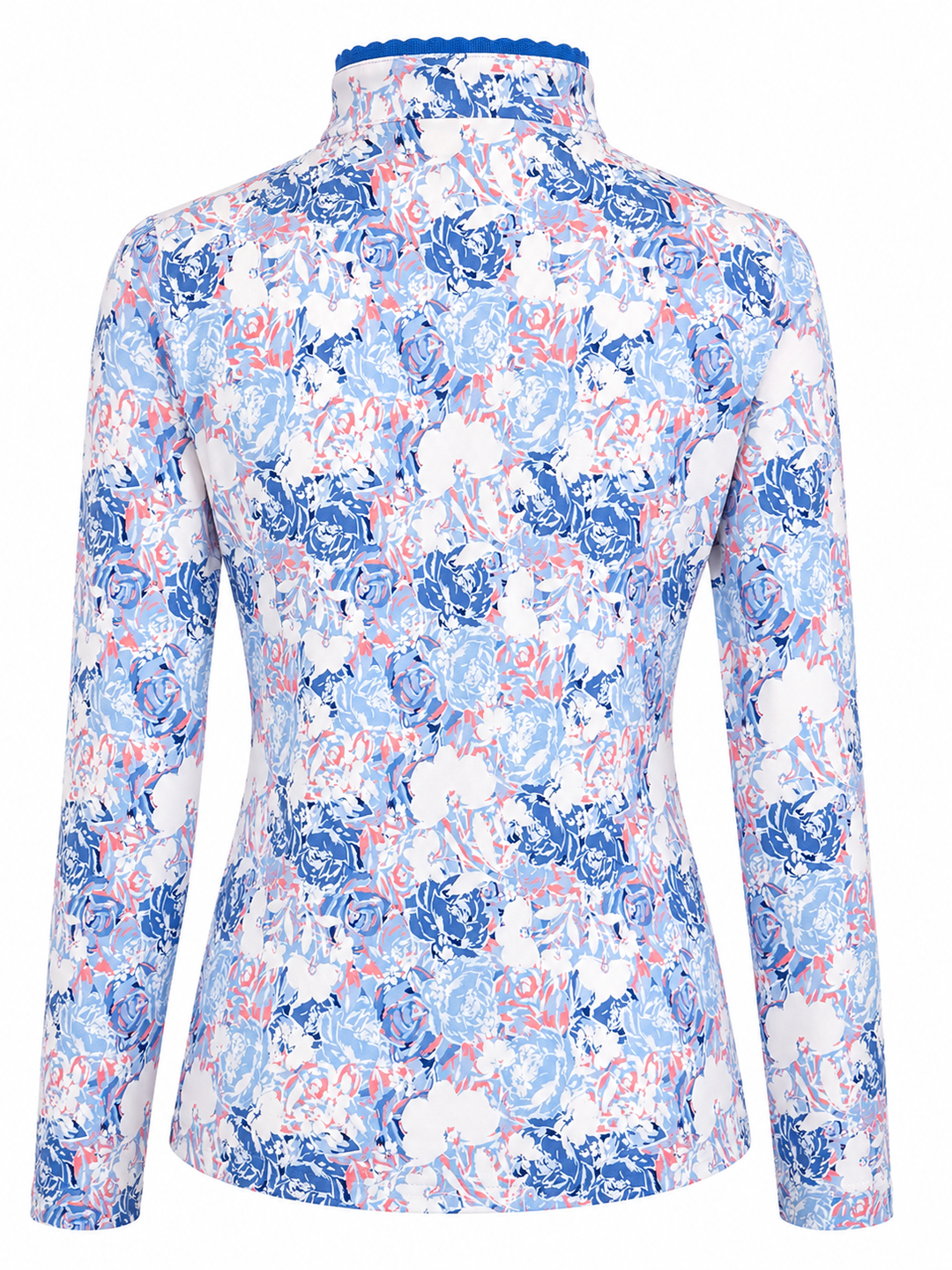 EP NY Long Sleeve Cabbage Rose Polo - Medium