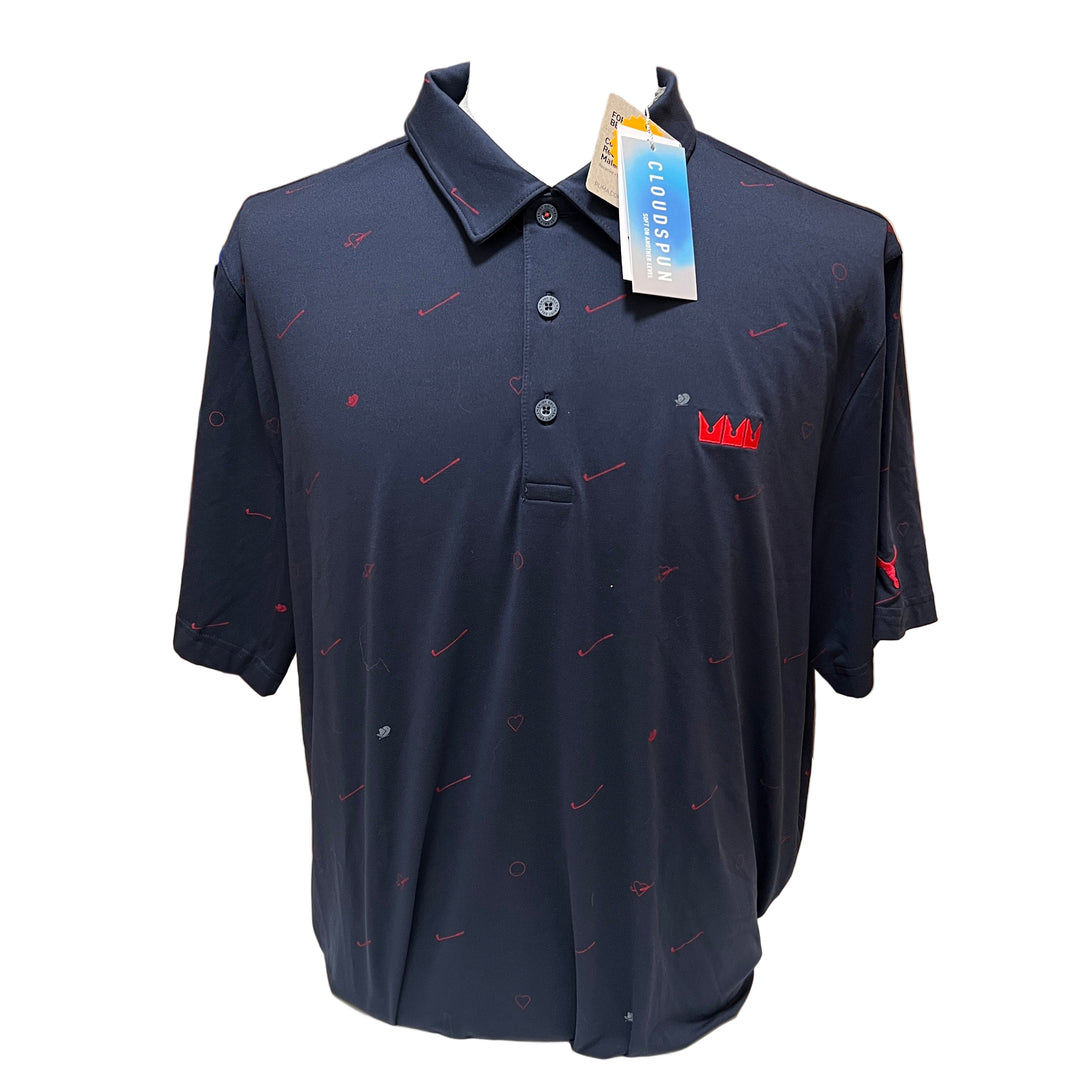 Puma Golf Love Polo (w/ logo) - Navy - Skorzie