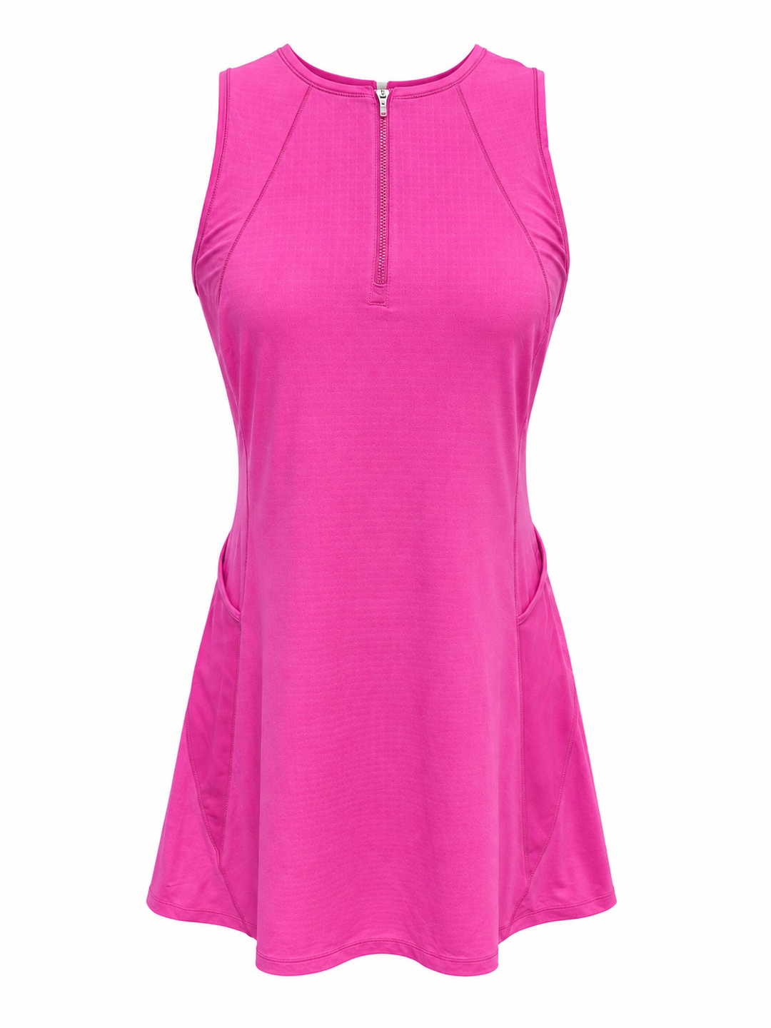 IBKUL Womens Sleeveless Tennis Dress - Hot Pink