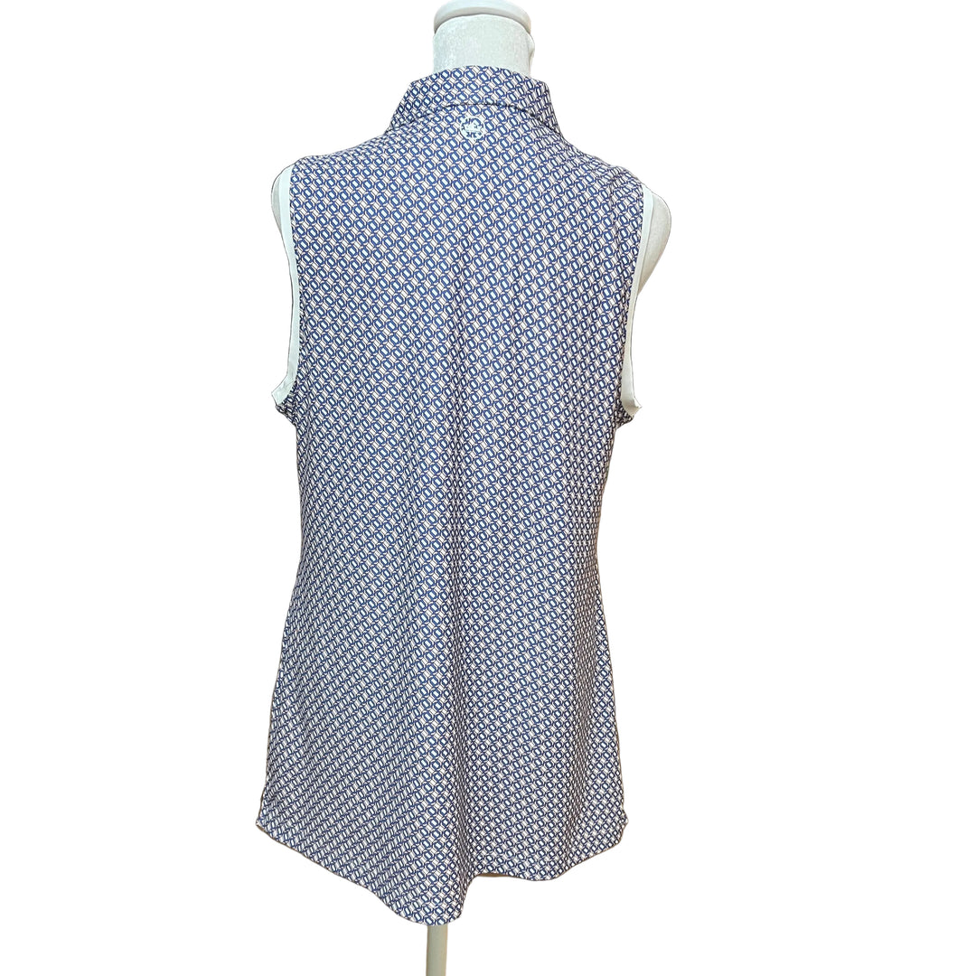 Peter Millar Mesh SL Polo (w/ logo) - Sorbet - Large - Skorzie