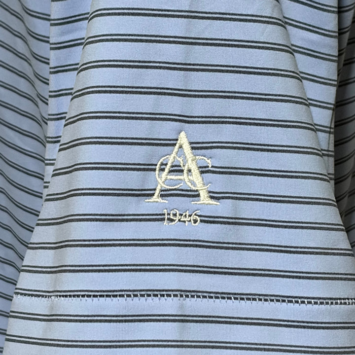 Peter Millar Bridge Performance Jersey Polo (w/logo) - Wisteria - Large - Skorzie