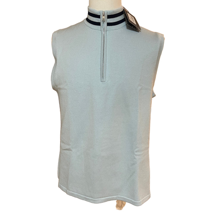 G/FORE Wind Breaker Merino Wool 1/4 Zip Vest - Daybreak - Large