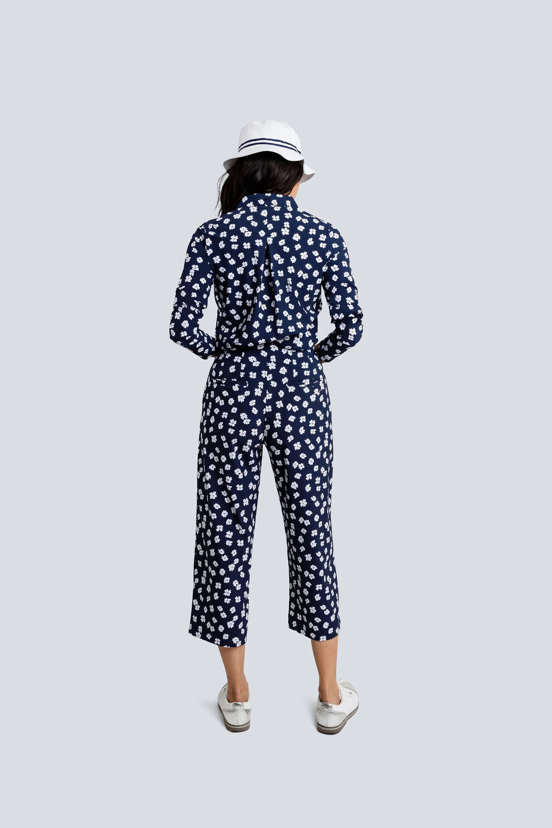 Jayebird Robbie Pant - Navy Floral - Skorzie