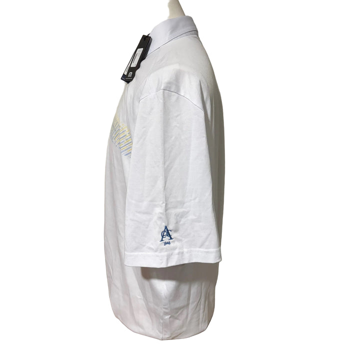 Travis Mathew Landline Polo (w/logo) - White - XX-Large (FINAL SALE ITEM) - Skorzie