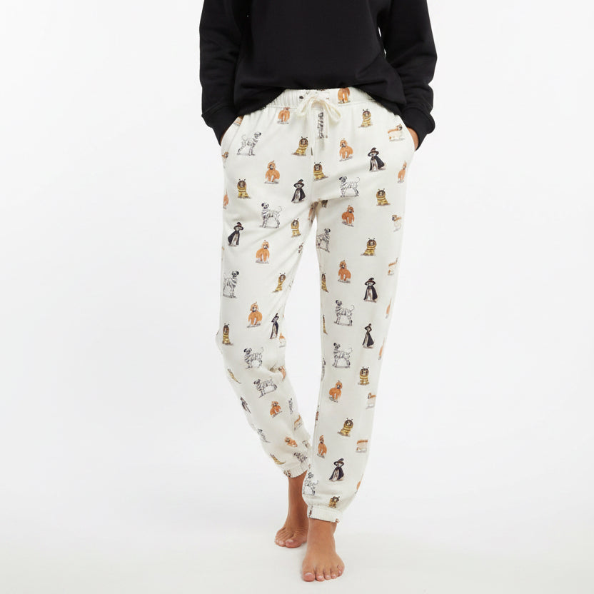 Z Supply Classic Pup Jogger (27") - Halloween Vanilla Ice - Skorzie