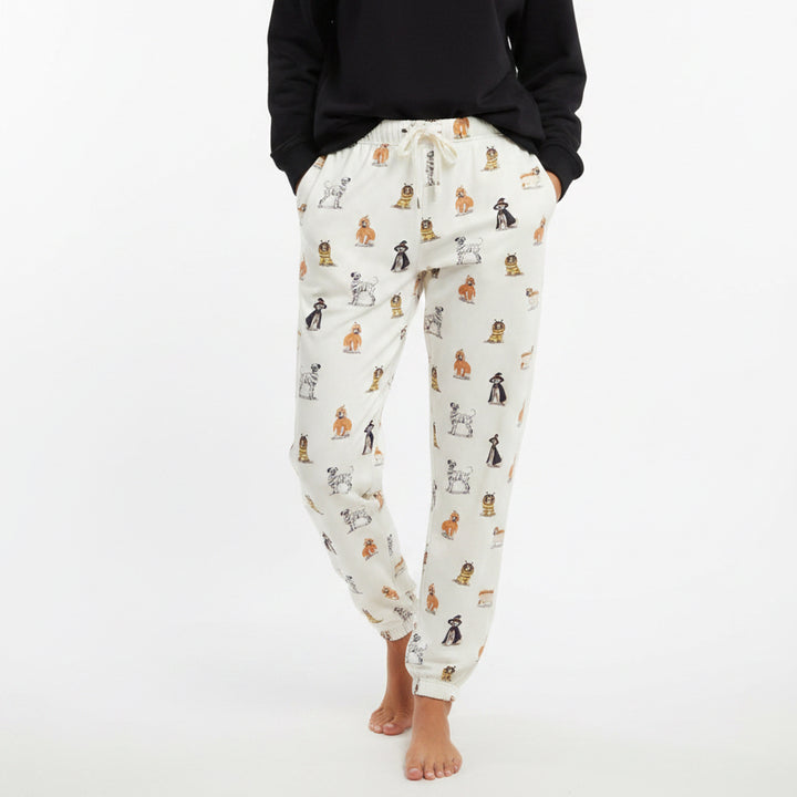 Z Supply Classic Pup Jogger (27") - Halloween Vanilla Ice - Skorzie