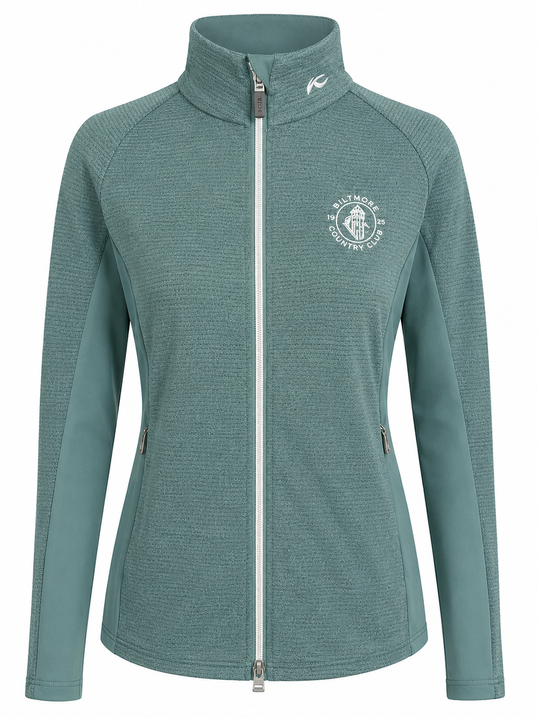 KJUS Emelia Midlayer Jacket (w/ logo) - Patina Green - Medium