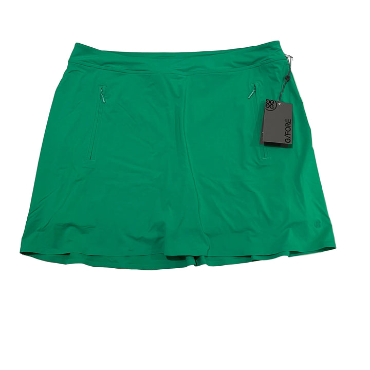 G/FORE Silky Tech Nylon Skort (15.5") - Clover - X-Large - Skorzie