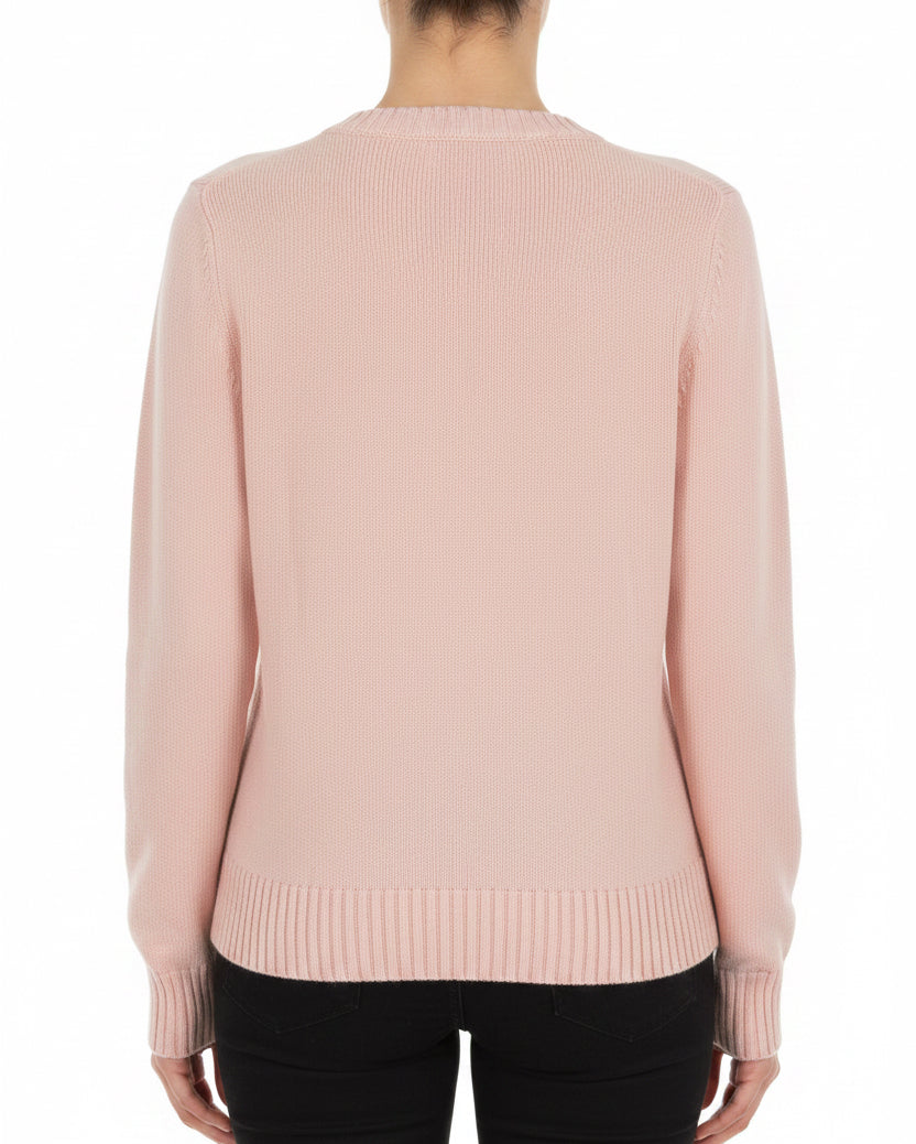 Renwick Women's Golf Sweater Club Heart (w/logo) Pink Size XS