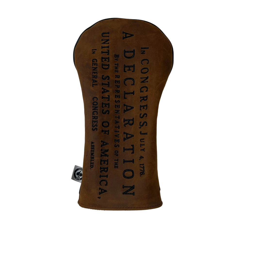 Pins & Aces Head Cover - Constitution - FINAL SALE ITEM - Skorzie