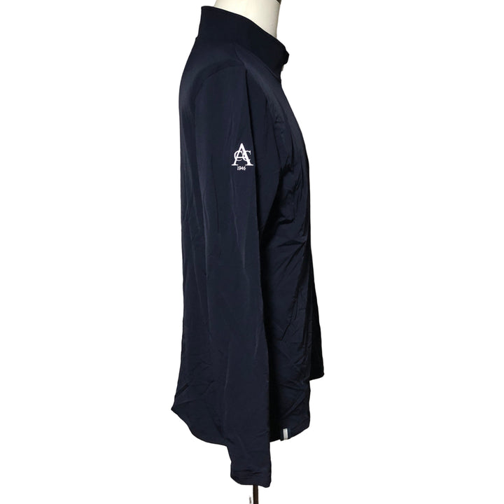 J. Pritchard Regatta 1/4 Zip (w/ logo) - Navy - Skorzie