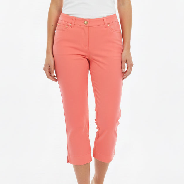 Daily Sports Women's Golf Capris Lyric 19" Coral
