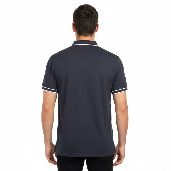 Original Penguin Men's Golf Pocket Polo Technical Earl Caviar Size M