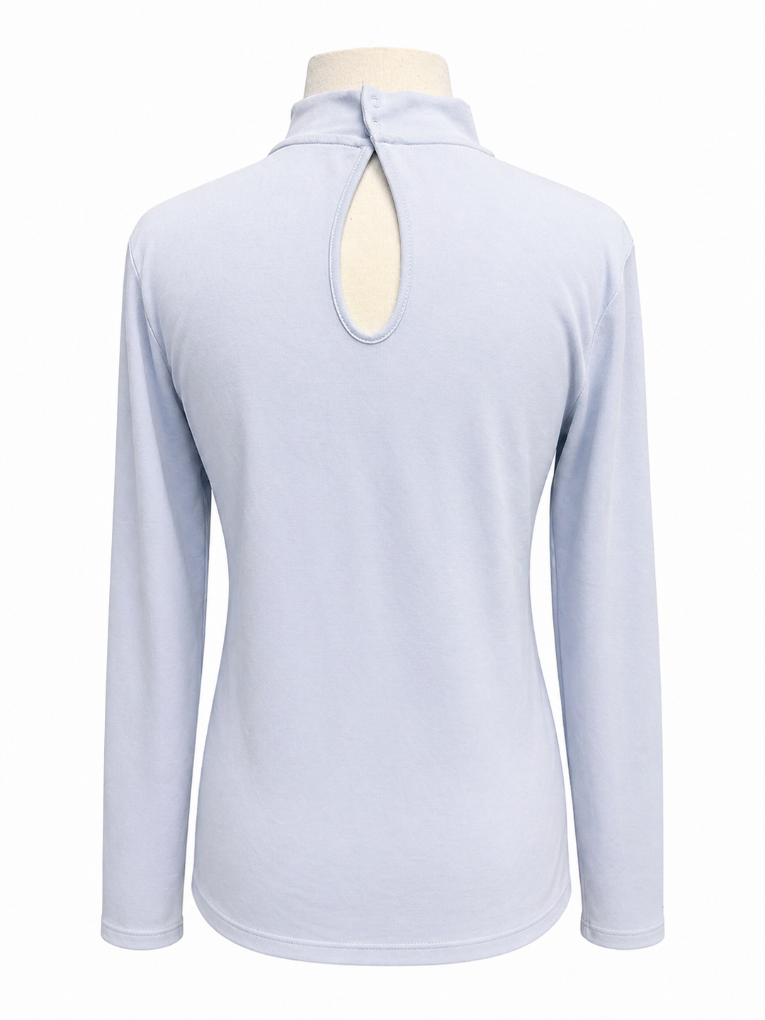A. Putnam Long Sleeve Keyhole Top - Periwinkle - Large - Skorzie