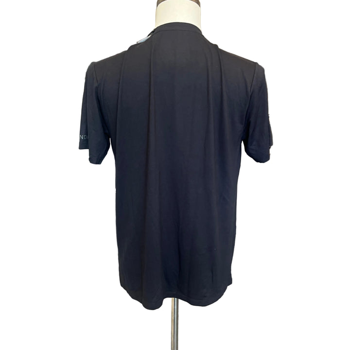 2UNDR Luxury V-Neck Tee (w/logo) - Black - Small (FINAL SALE ITEM) - Skorzie