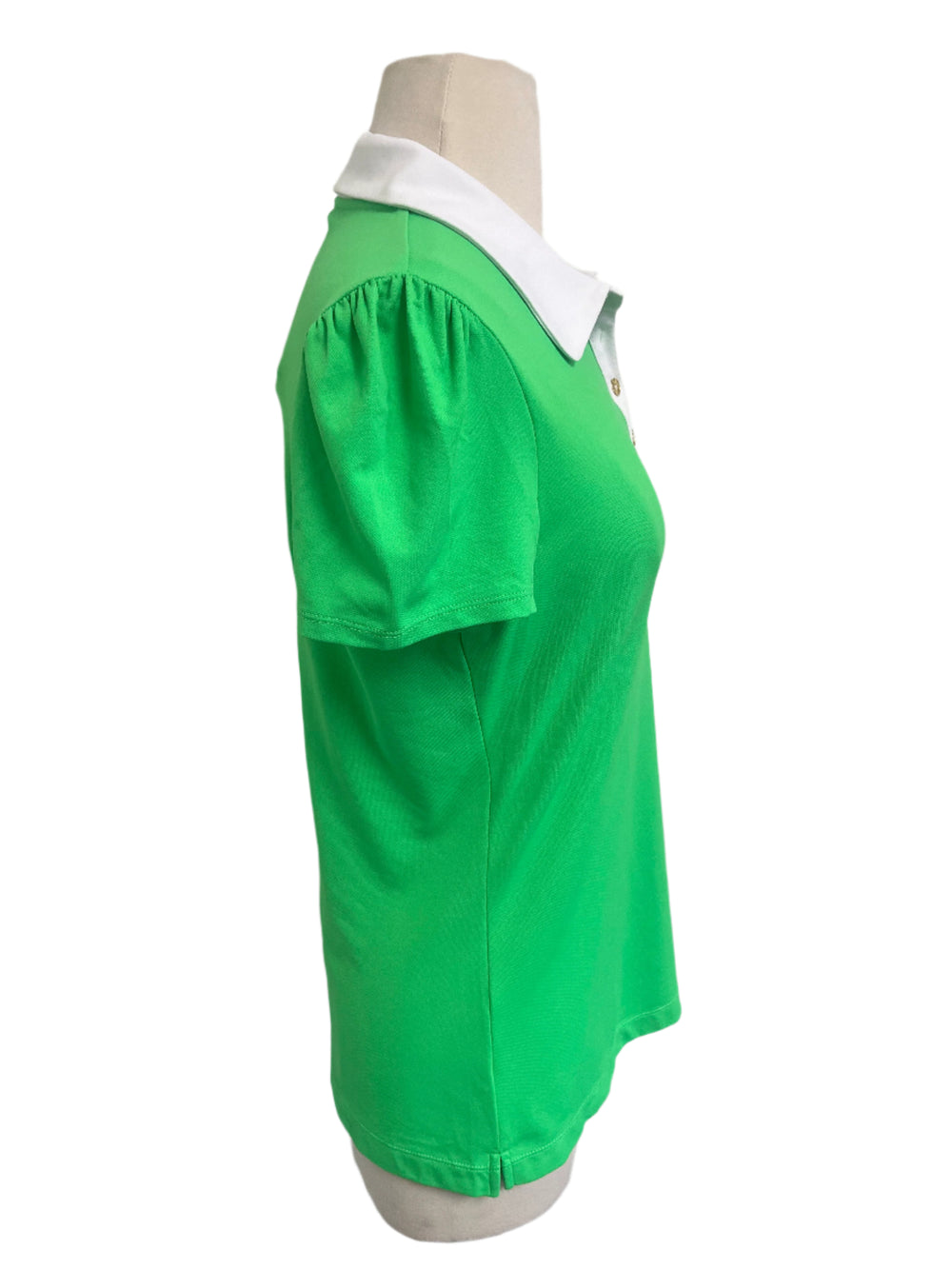 Lilly Pulitzer Luxletic Shortsleeve Polo - Green - Skorzie