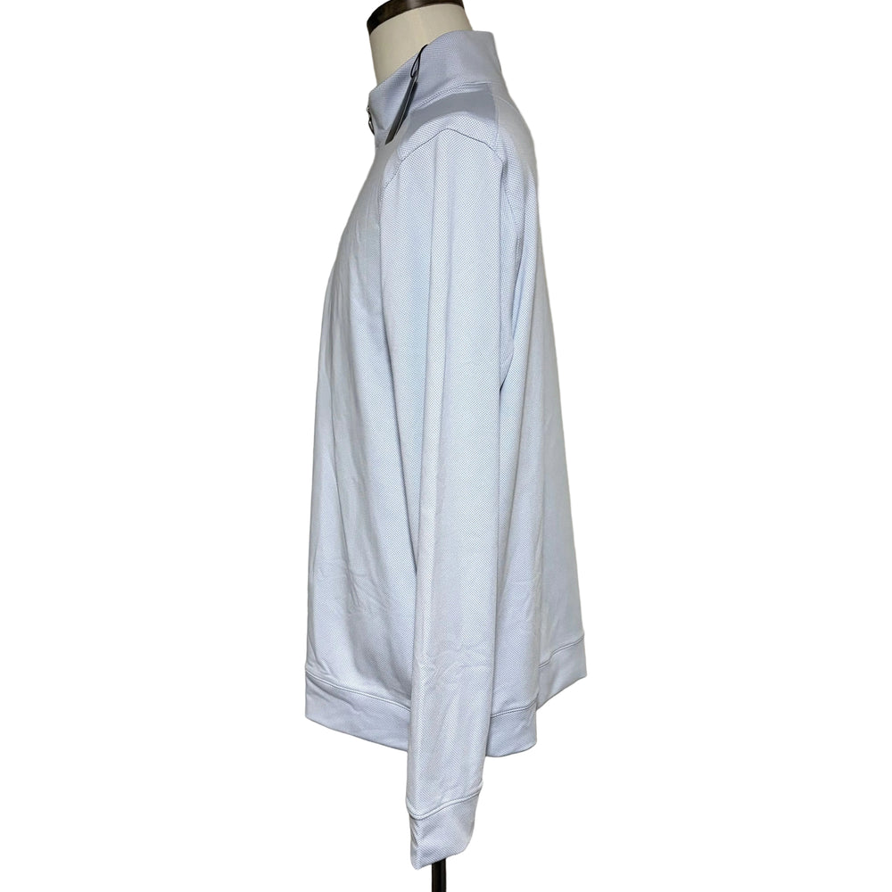 Greg Norman Legend Quarter Zip - Vintage Blue - Large - Skorzie