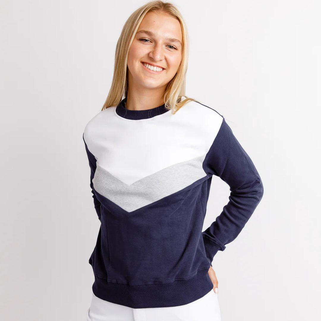 Calliope Cheville Sweatshirt - Navy - Skorzie