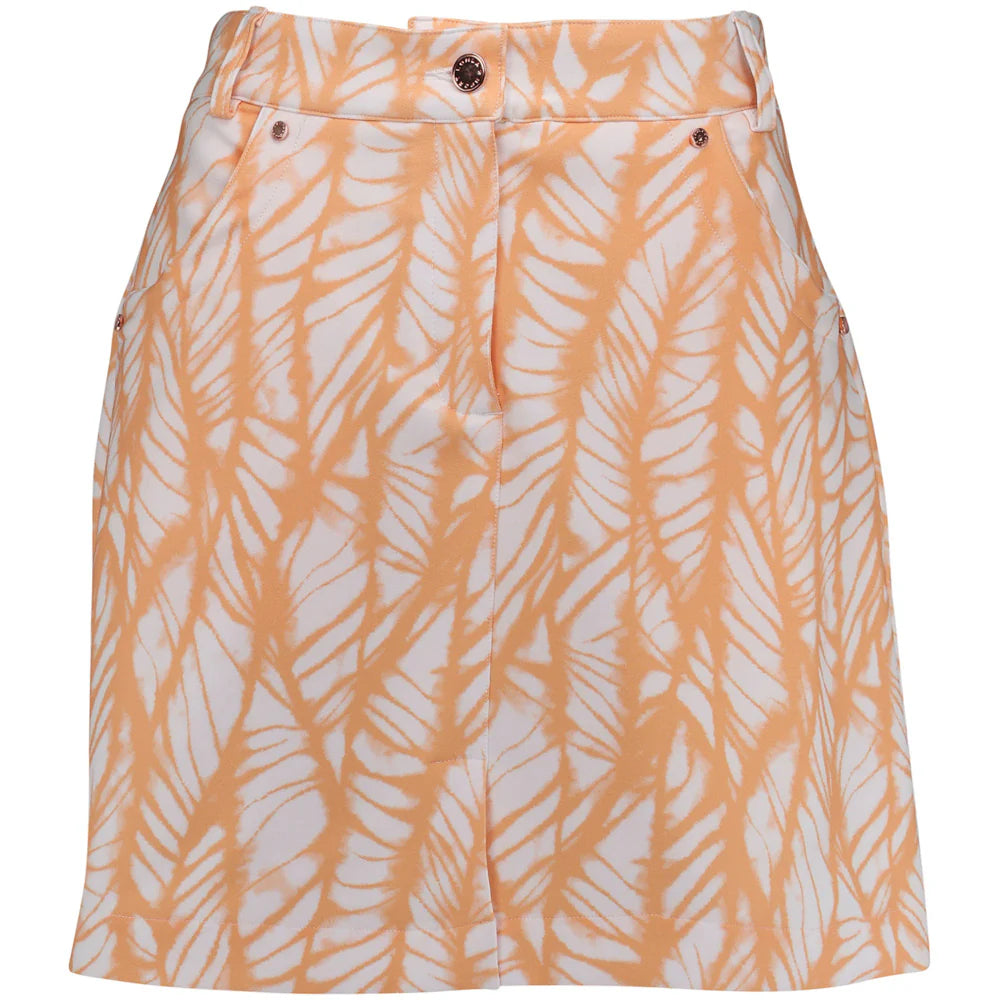 Lohla Sport The Chamonix Printed Skort 17' - Dreamsicle