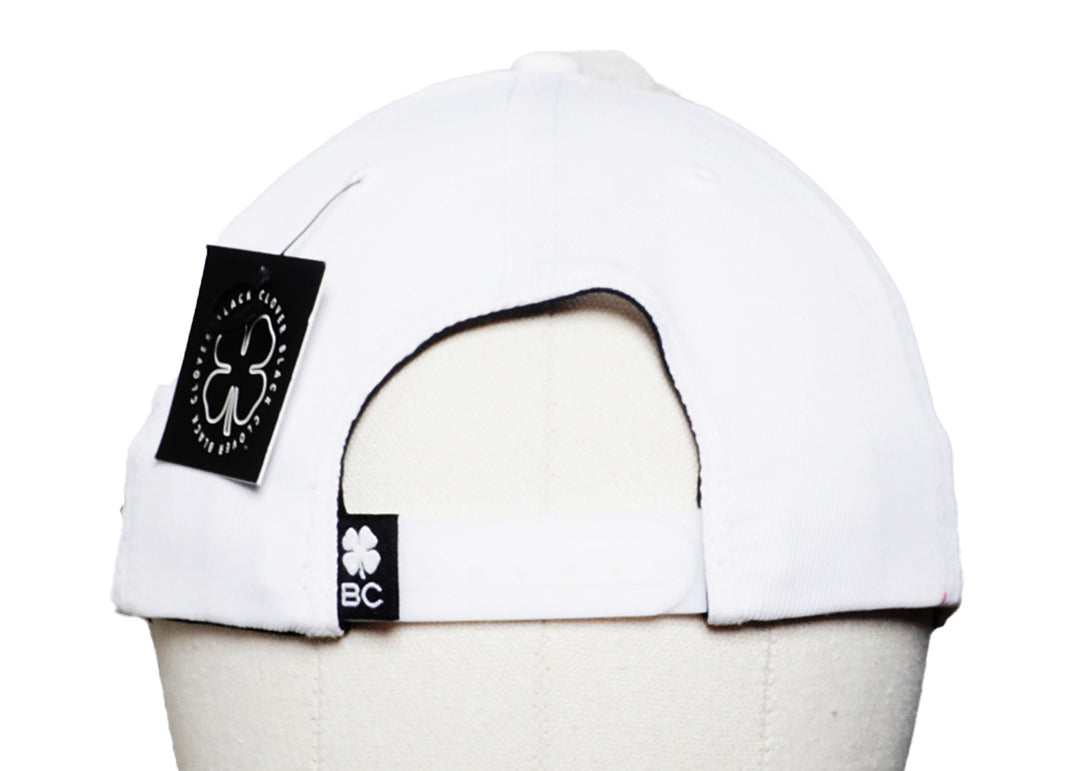 Black Clover Nation Adjustable Hat - White - Skorzie