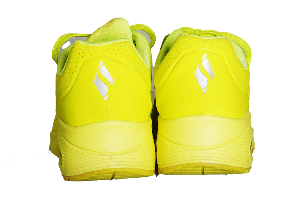 Skechers Women Uno Sneakers - Neon -  Size 8 - Skorzie