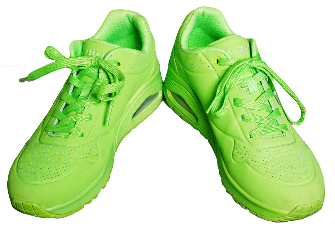 Skechers Women Uno Sneakers - Green -  Size 8 - Skorzie