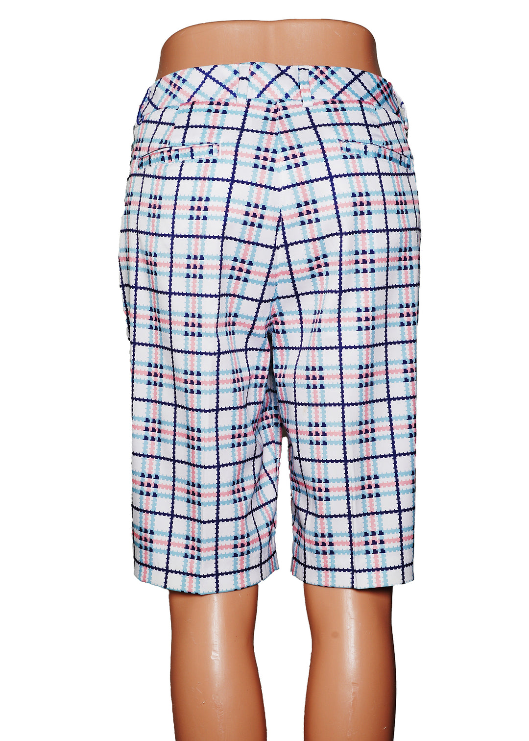 Greg Norman Bermuda Shorts -  White  - Size 6 - Skorzie