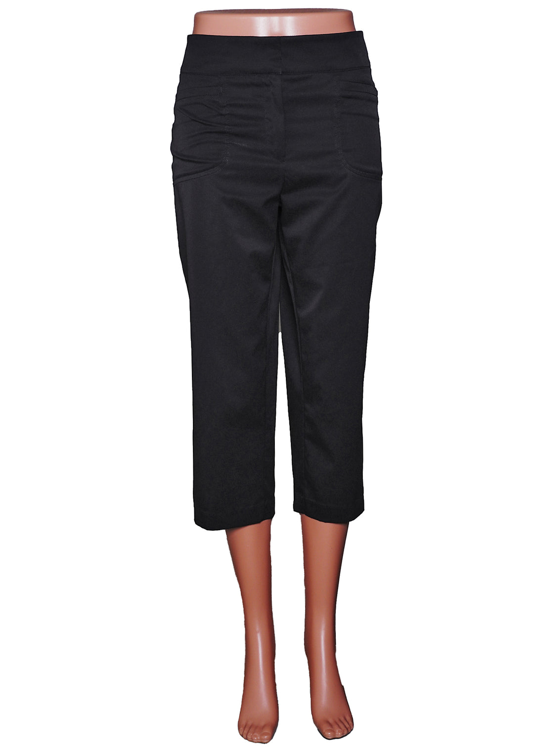 Tail Capri Pants - Black - Size 4 - Skorzie