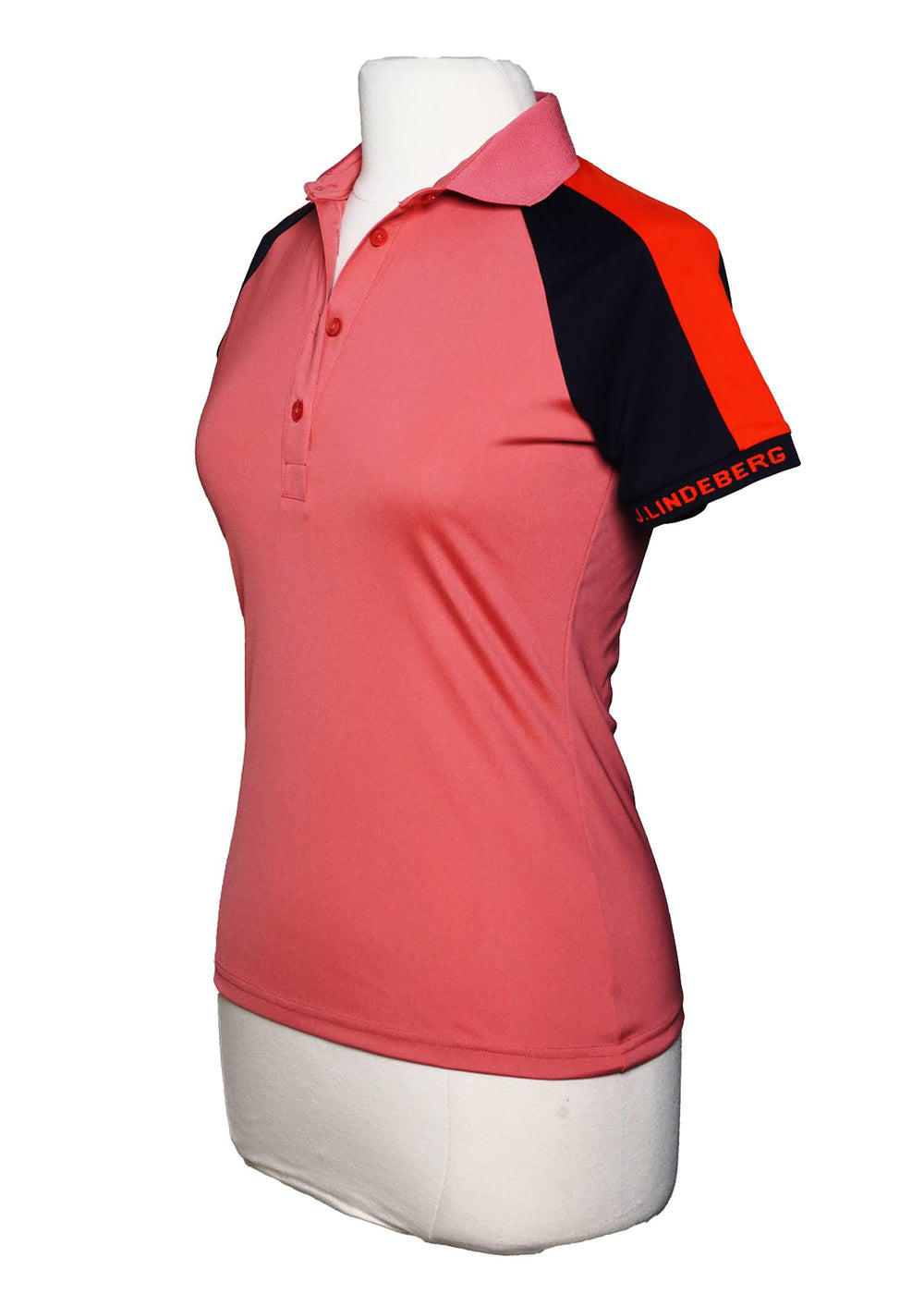 J. Lindeberg  Short Sleeve Polo - Multicolored - Size  S - Skorzie