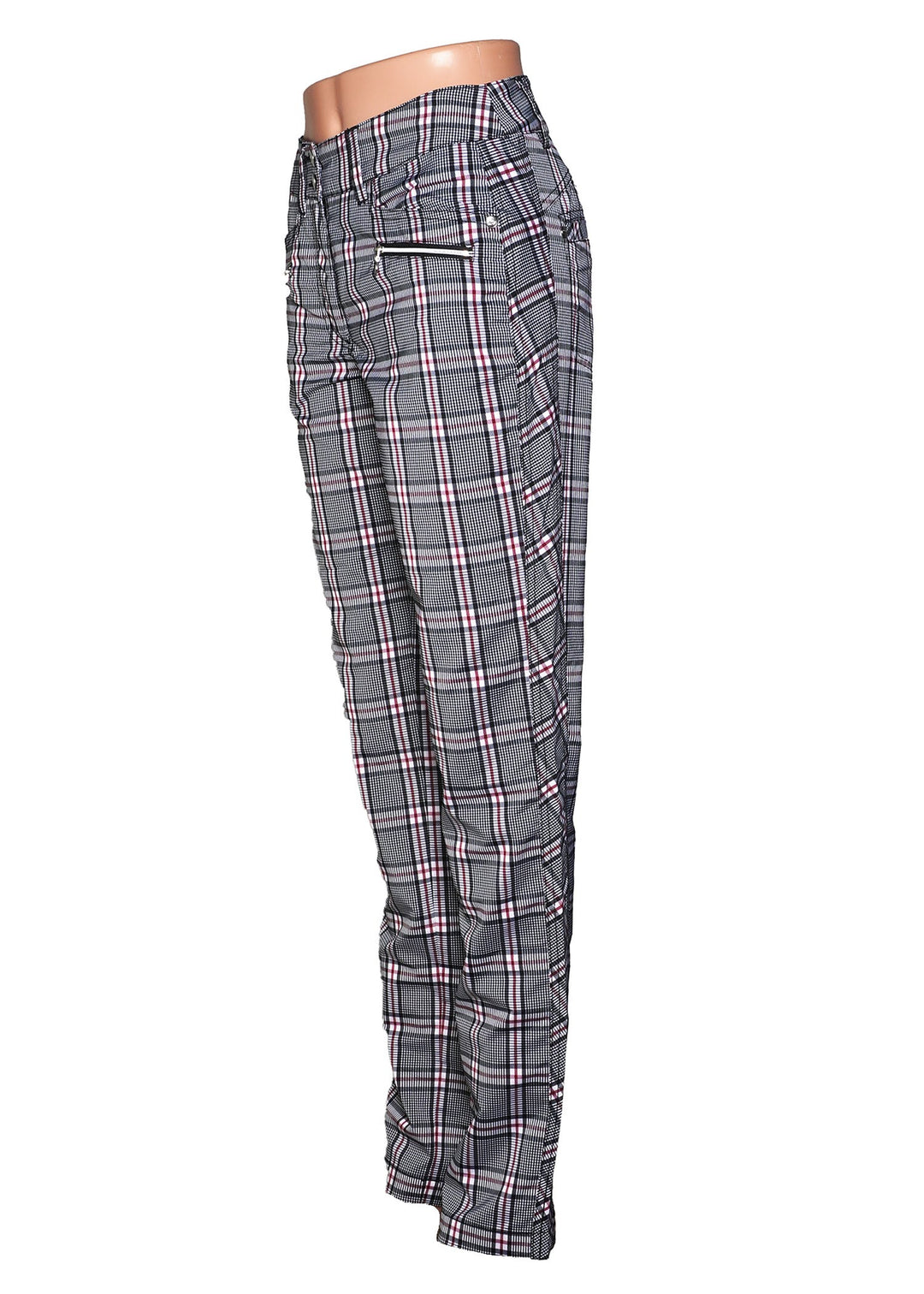 Daily Sports Cateya Golf Pants - Classic Black Plaid - Size 2 - Skorzie
