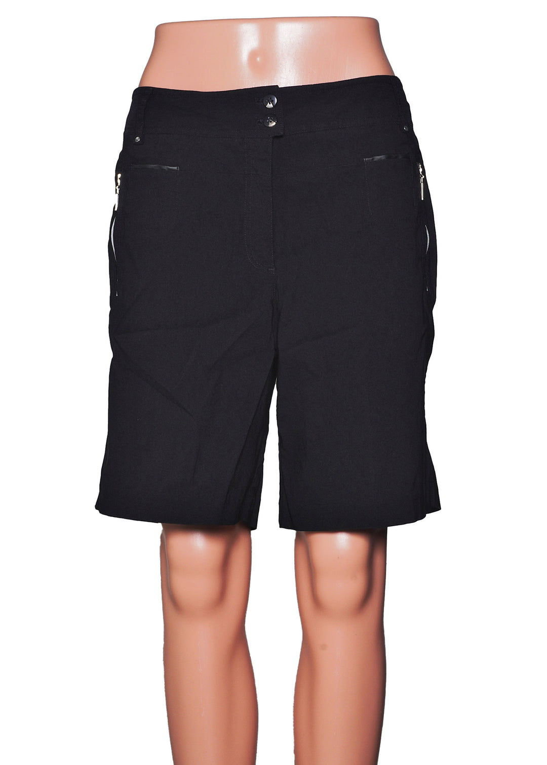 Jaime Sadock  Bermuda Shorts -  Black - Size 8 - Skorzie