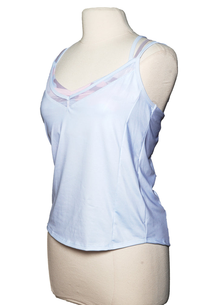 Lucky in Love Tank Top- Glace- Size Large - Skorzie