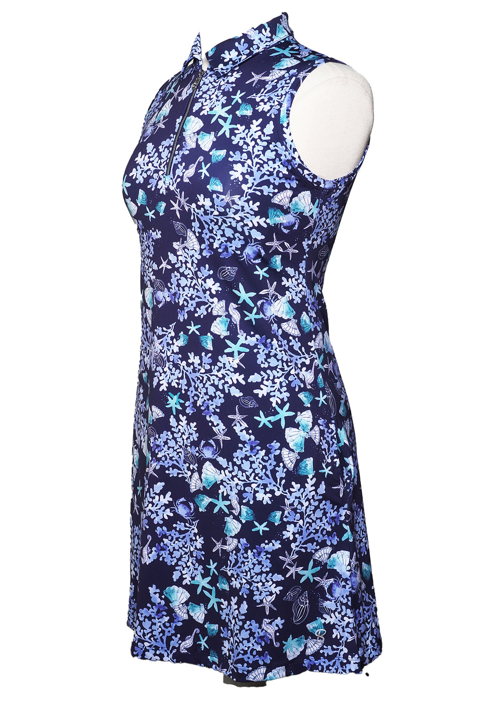 Sofibella Sleeveless Aqua Dress - Mar - Size Small - Skorzie