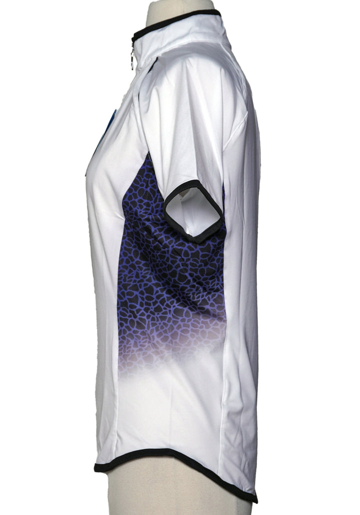 Greg Norman Short Sleeve Gradient Top - White - Skorzie
