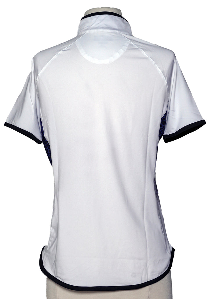Greg Norman Short Sleeve Gradient Top - White - Skorzie
