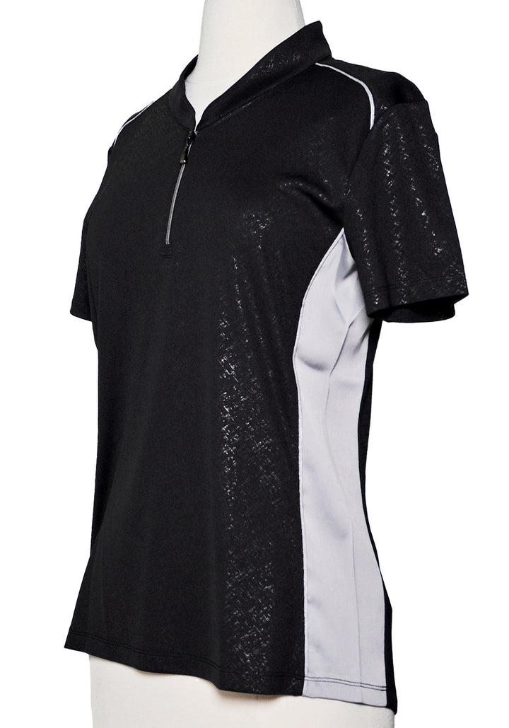 Greg Norman ML75 Short Sleeve Top - Black - Skorzie