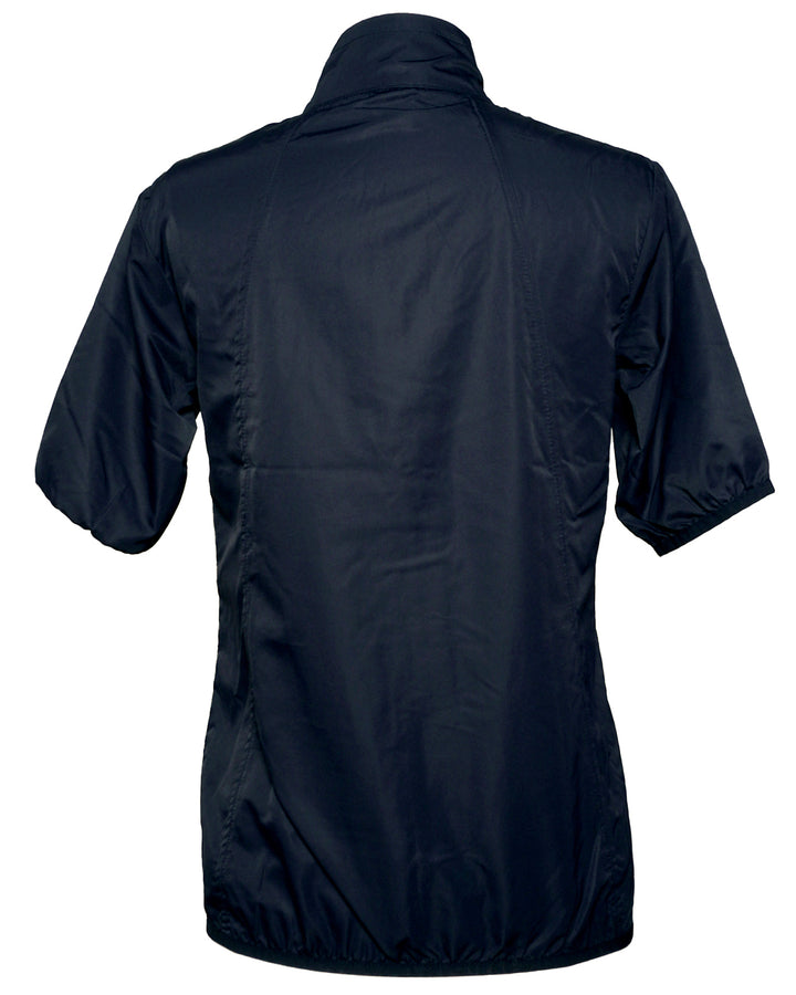 Daily Sports Mia Short Sleeve Wind Jacket - Navy - Size X-Small - Skorzie