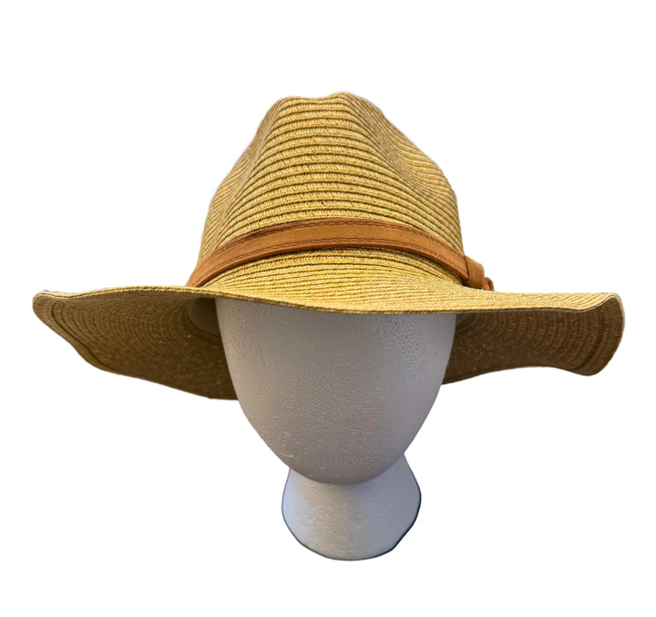 Boca Golf - Straw Hat - Tan