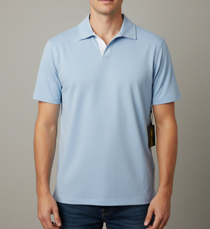 G/FORE Men's Polo All Play Johnny Collar Baja Size M