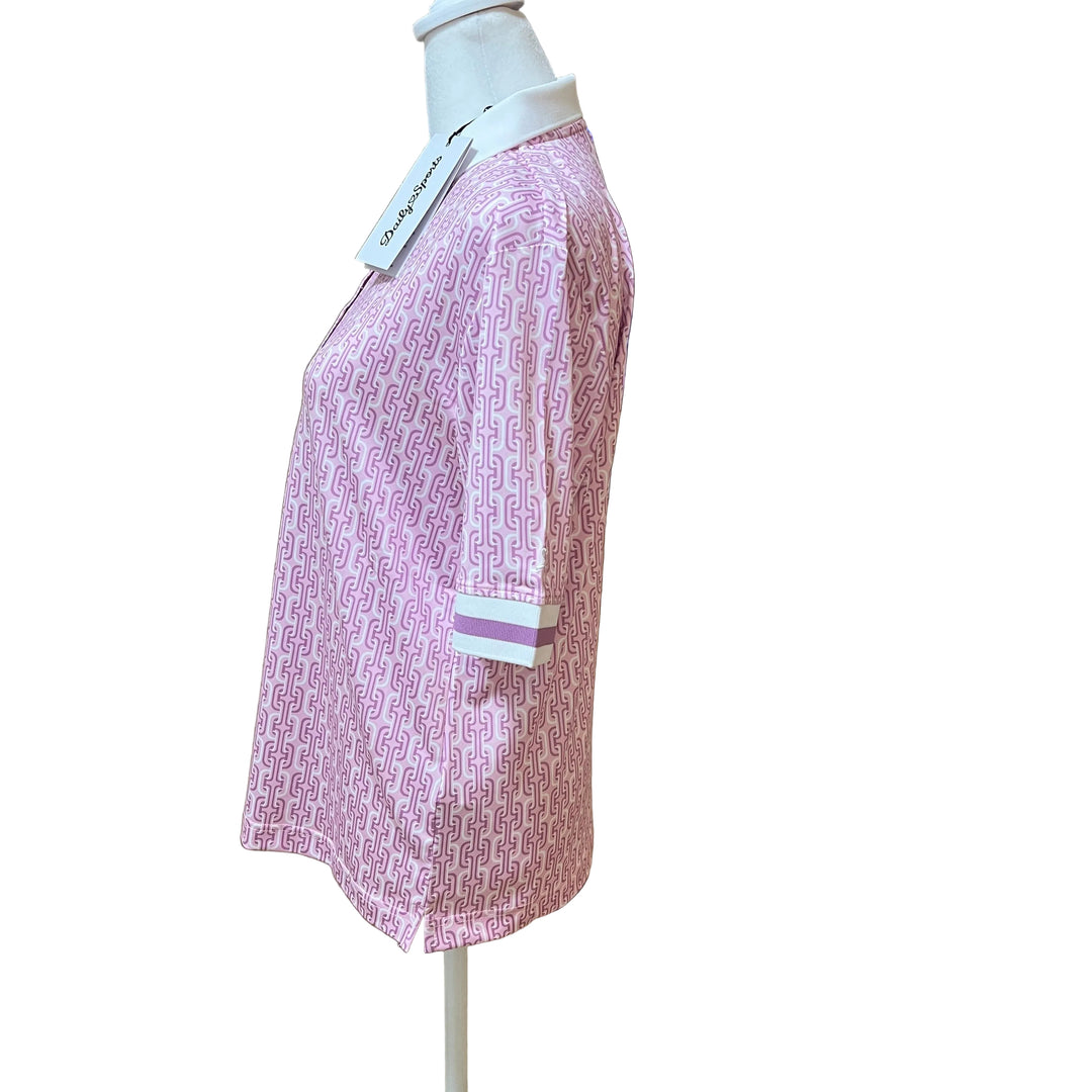 Daily Sports Half Sleeve Polo - Delusion Pink - Skorzie