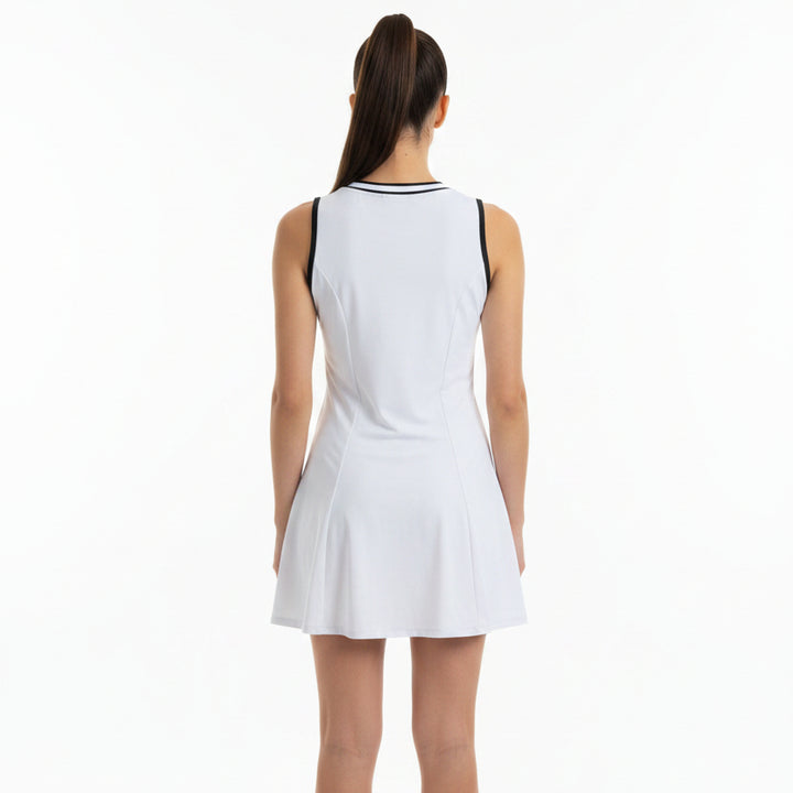 Original Penguin Women's Tennis Dress Performance Bright White Size S
