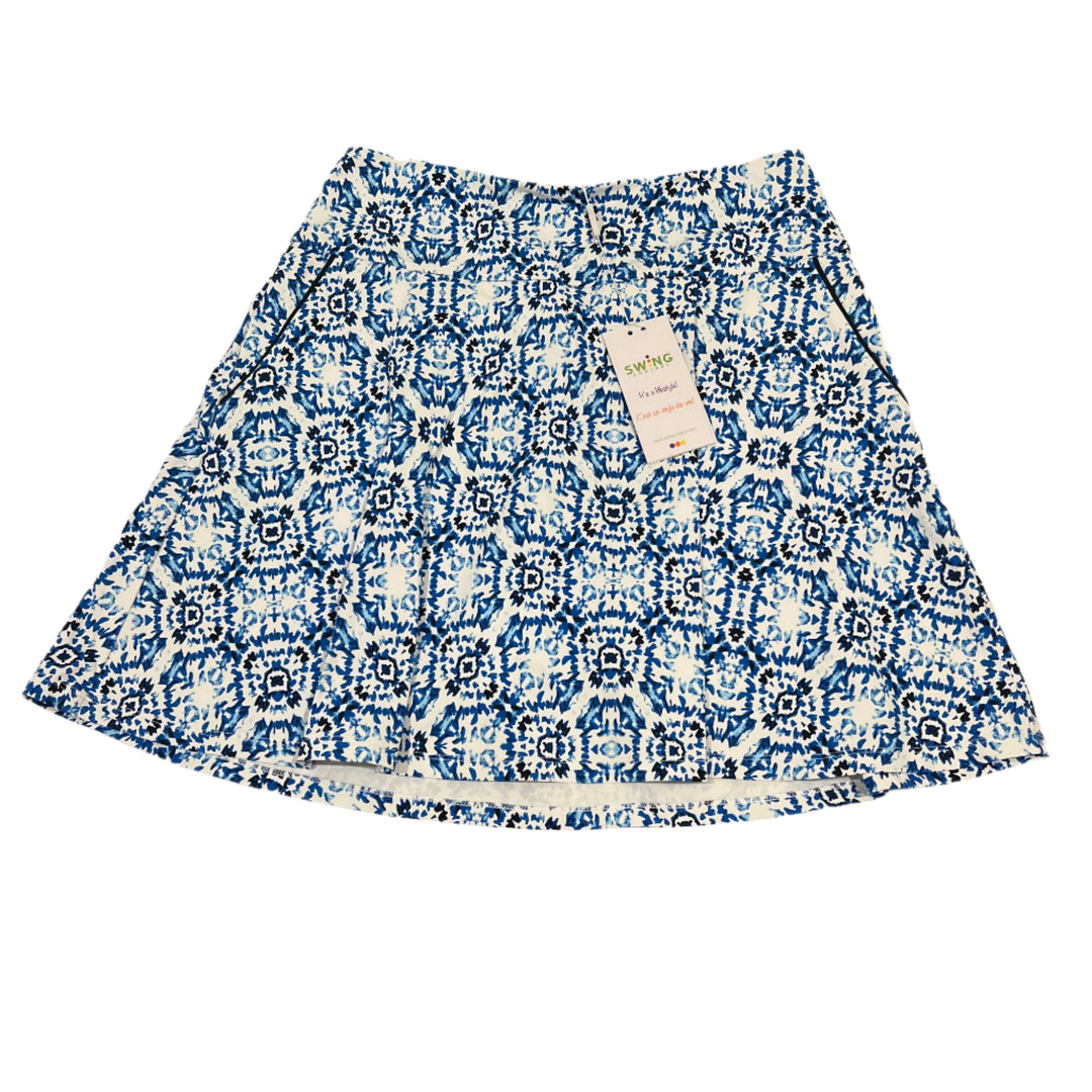 Swing Control Piped Edge Skort (18") - Fireworks - 6 - Skorzie