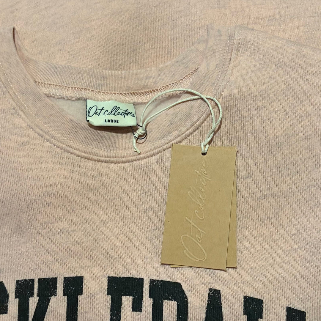 Oat Collective Women's Pickleball Graphic Sweatshirt Rose (FINAL SALE ITEM)